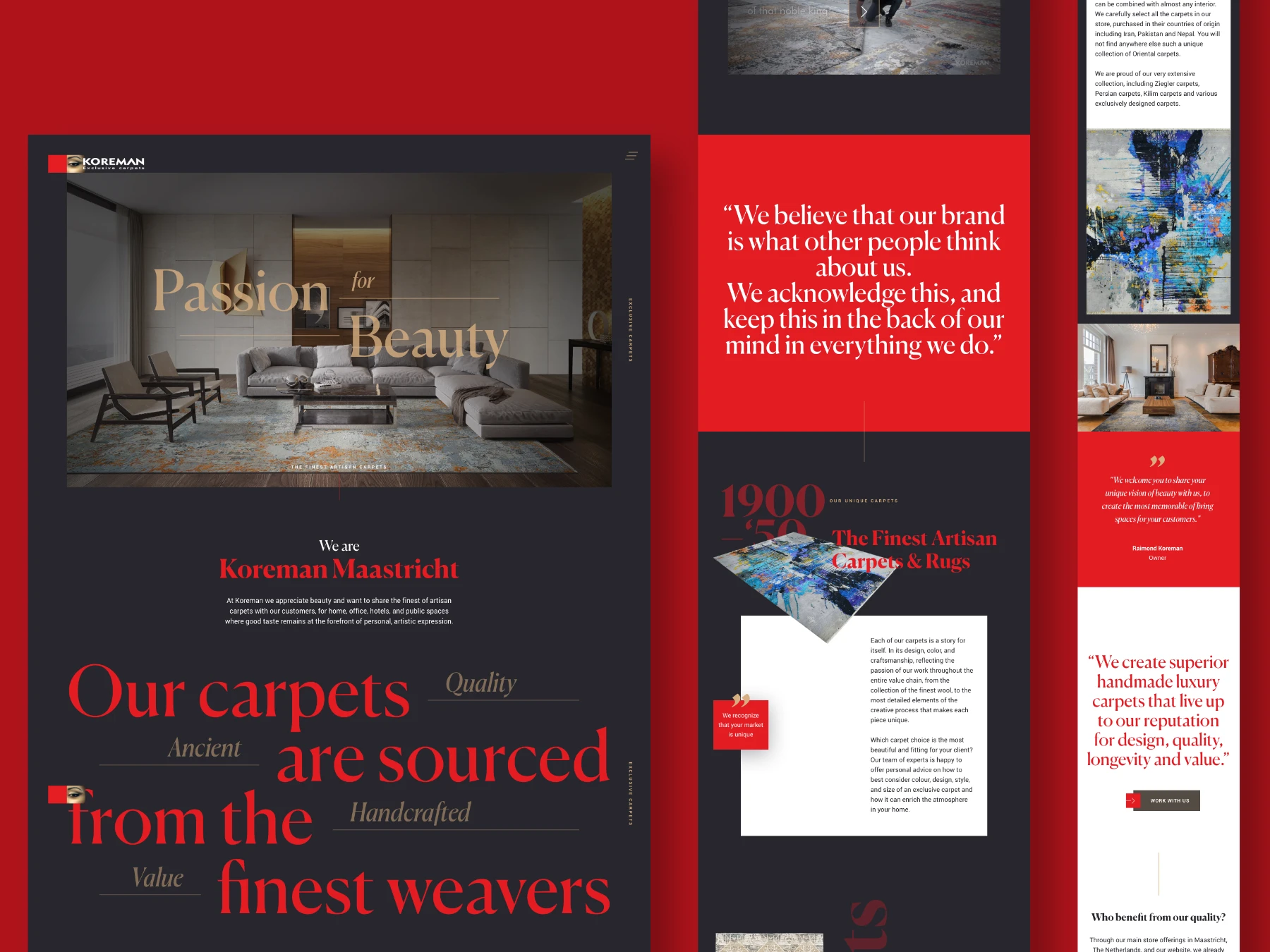 Koreman responsive webdesign
