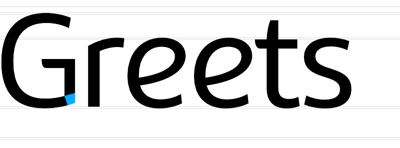 Anatomie van een lettertype Spur 1