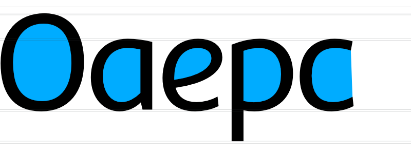 Stoere Binken Design typografie Pons