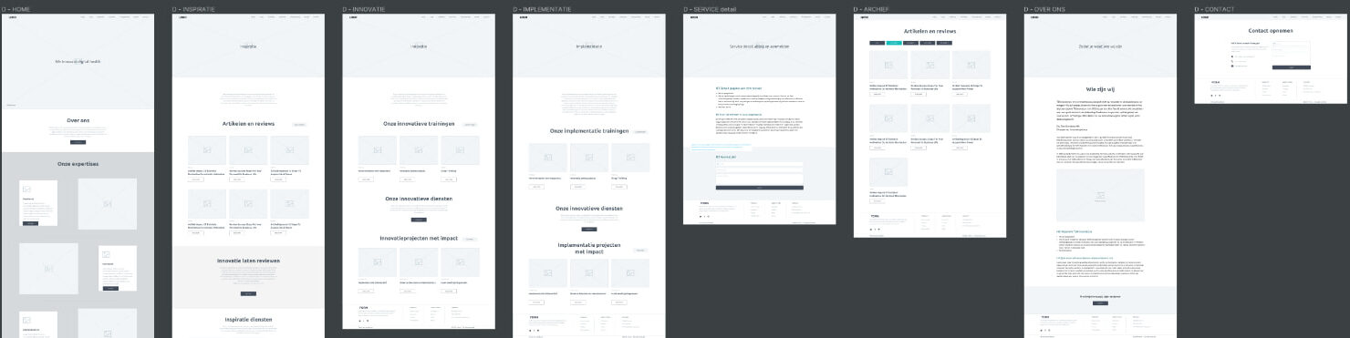 Wireframe banner - Rene Verkaart