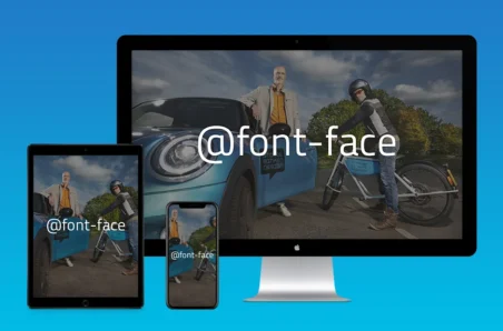 Font-face beeldschermen - Rene Verkaart