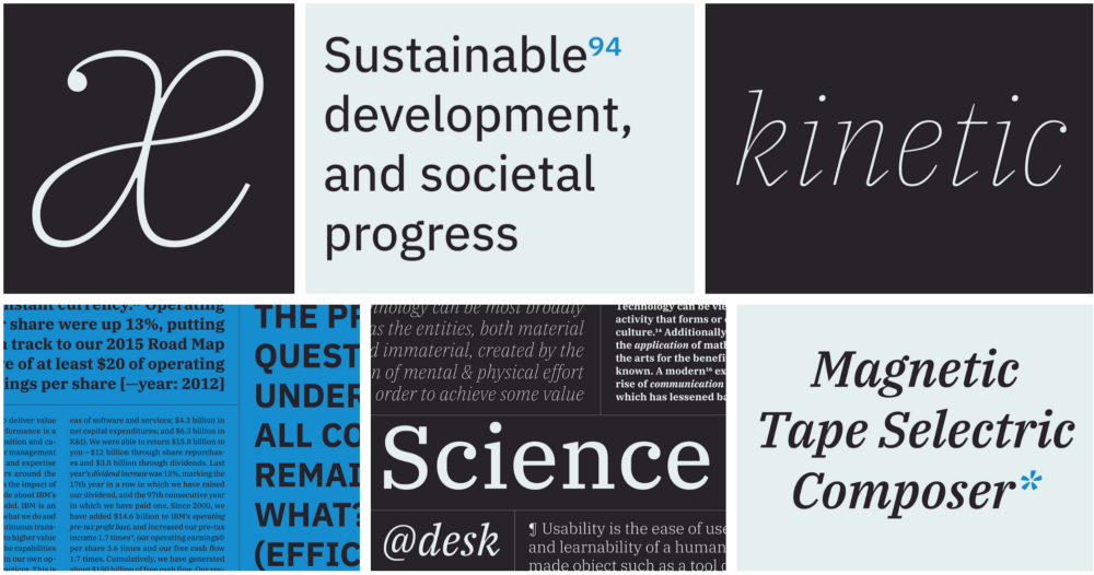 Gratis font IBM