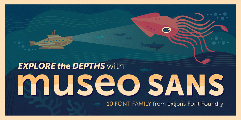 Gratis font Museo Sans