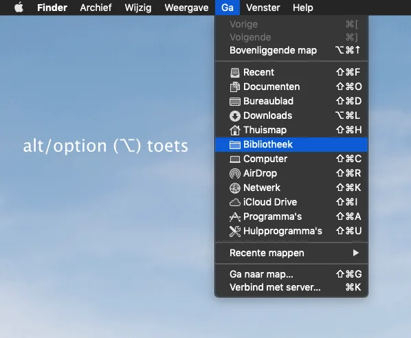 Stap 4 – Open de 'Signatures' folder Apple - Stoere Binken Design