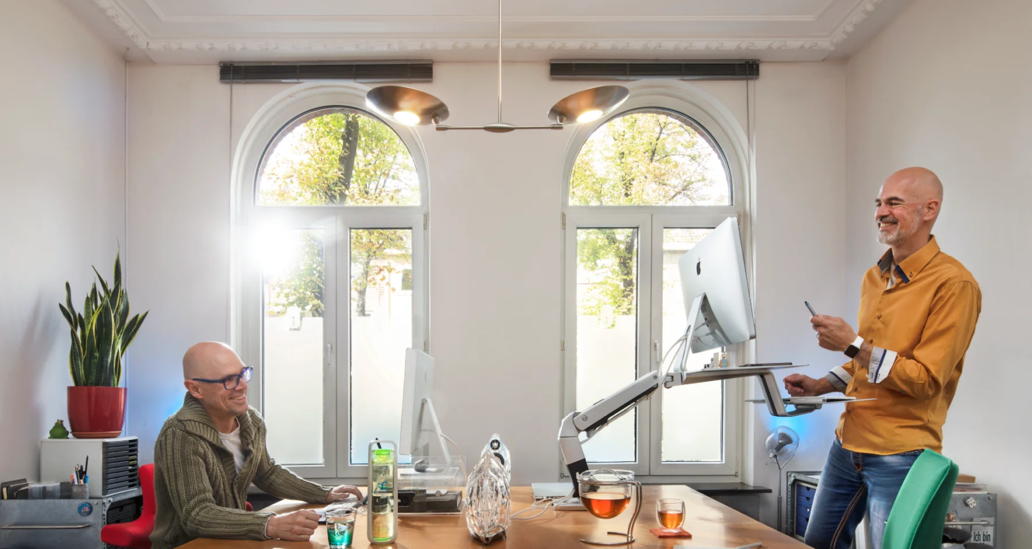 The Stoere Binken Design studio with Rene and Jeroen at work
