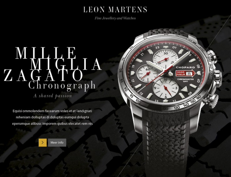 Leon Martens Jewellery horloge