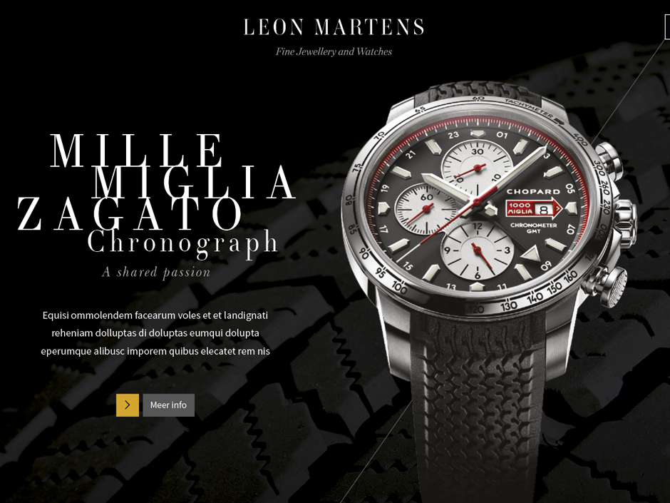 Leon Martens Jewellery horloge